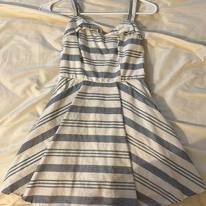 francesca's blue and white dress Kennedy Blue Francesca